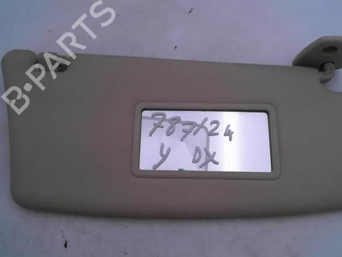Used Right sun visor Right sun visor LANCIA YPSILON (843_) 1.2 (843.AXA1A) (60 hp) 30341022 30341022