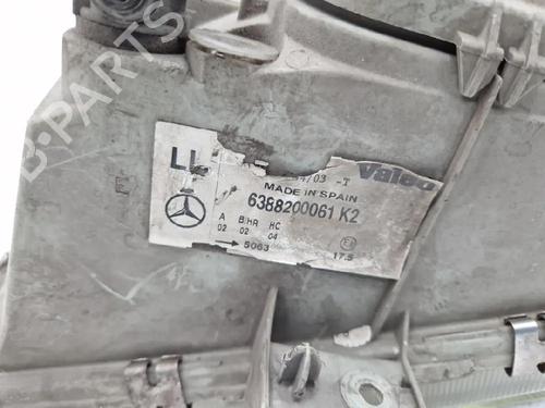 Left headlight MERCEDES-BENZ VITO Bus (W638) 112 CDI 2.2 (638.194) | BP32208181C28 