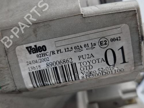 Left headlight TOYOTA YARIS (_P1_) 1.4 D-4D (NLP10_, NLP10R) | BP30343297C28