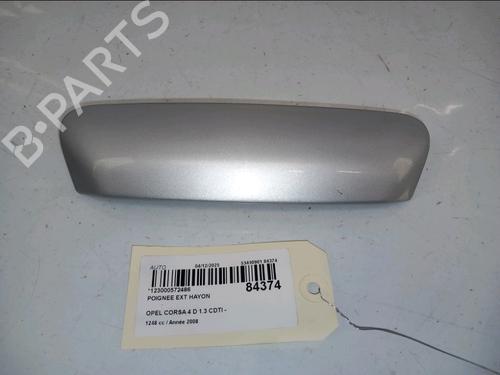 Used Tailgate handle OPEL CORSA D (S07) 1.3 CDTI (L08, L68) (75 hp) 30654459