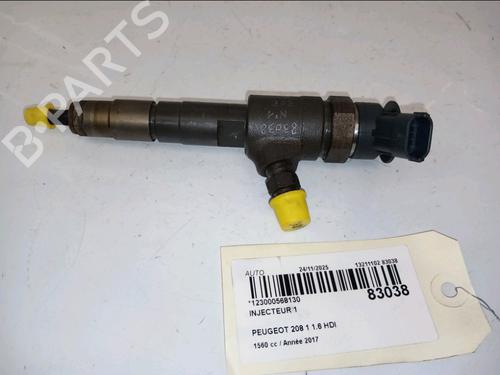Used Injector PEUGEOT 208 I (CA_, CC_) 1.6 HDi / BlueHDi 75 (75 hp) 30558931