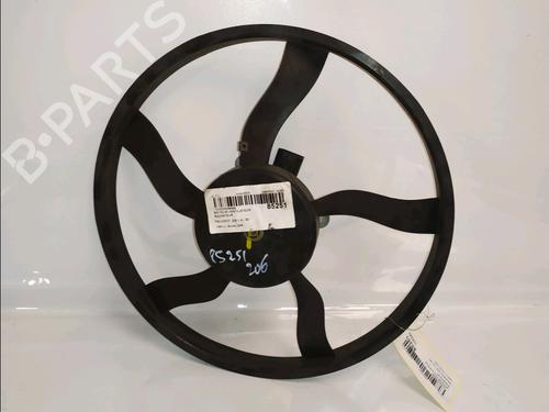 Used Radiator fan Radiator fan PEUGEOT 206 Hatchback (2A/C) 1.4 i (75 hp) 34503282 34503282