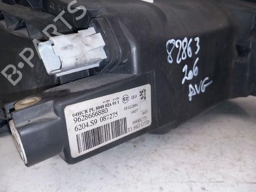 Left headlight PEUGEOT 206 SW (2E/K) 2.0 HDi | BP30419215C28