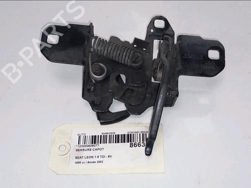 Fechadura do capot Fechadura do capot SEAT LEON (1M1) 1.9 TDI (110 hp) 36517179 36517179