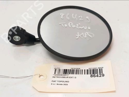 Used Right mirror Right mirror FIAT TOPOLINO Electric (8 hp) 40058633 40058633