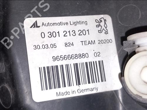 Left headlight PEUGEOT 407 (6D_) 2.0 HDi 135 (6DRHRH, 6DRHRE, 6DRHRG, 6DRHRJ) | BP37017347C28 - Image 5