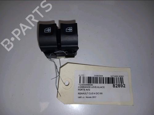 Used Left front window switch Left front window switch RENAULT CLIO IV (BH_) 1.5 dCi 90 (90 hp) 34262191 34262191