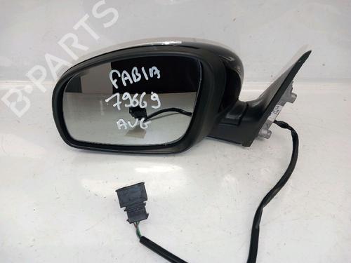 Used Left mirror SKODA FABIA II (542) 1.6 TDI (90 hp) 30431193