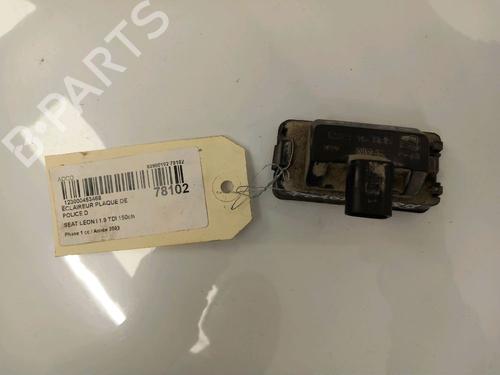 Used Licence plate light SEAT LEON (1M1) 1.9 TDI (150 hp) 30428909