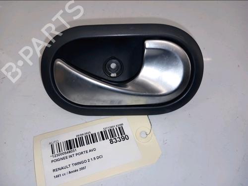 Used Front right interior door handle RENAULT TWINGO II (CN0_) 1.5 dCi (CN0E) (64 hp) 30424030