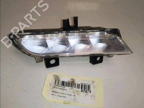 Used Right daytime light Right daytime light RENAULT CLIO IV (BH_) 1.5 dCi 90 (90 hp) 40278348 40278348