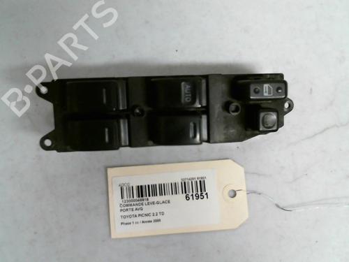 Used Left front window switch TOYOTA PICNIC (_XM1_) 2.2 D (CMX10_, CXM10G) (90 hp) 30419446