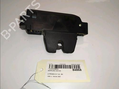 Used Tailgate lock Tailgate lock CITROËN C3 I (FC_, FN_) 1.4 i (73 hp) 34532819 34532819