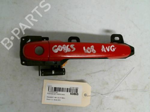 Used Front left exterior door handle PEUGEOT 108 1.0 VTi (69 hp) 30418750