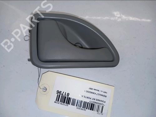 Used Front left interior door handle RENAULT KANGOO (KC0/1_) 1.5 dCi (68 hp) 30433195