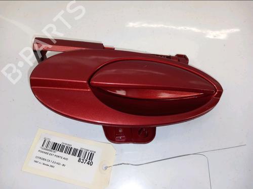 Højre fortil udvendigt håndtag CITROËN C5 I (DC_) 2.0 HDi (DCRHZB, DCRHZE) (109 hp) 30413749