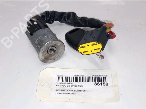 Ratlås/Tændingslås Ratlås/Tændingslås RENAULT CLIO II (BB_, CB_) 1.2 (BB0A, BB0F, BB10, BB1K, BB28, BB2D, BB2H, CB0A,... (58 hp) 37228999 37228999