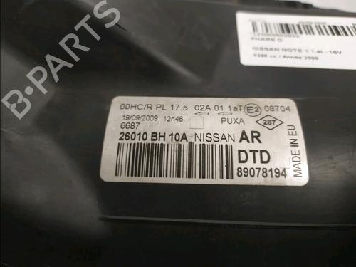 Right headlight NISSAN NOTE (E11, NE11) 1.4 | BP39524463C29 - Image 3