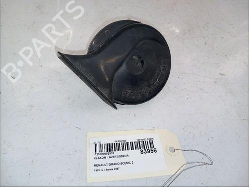 Used Horn RENAULT GRAND SCÉNIC II (JM0/1_) 1.9 dCi (JM14) (131 hp) 30426379