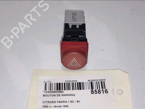 Used Warning switch Warning switch CITROËN XSARA (N1) 1.9 D (68 hp) 36351658 36351658
