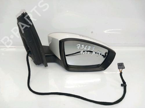 Used Right mirror VW POLO V (6R1, 6C1) 1.2 (70 hp) 30418525