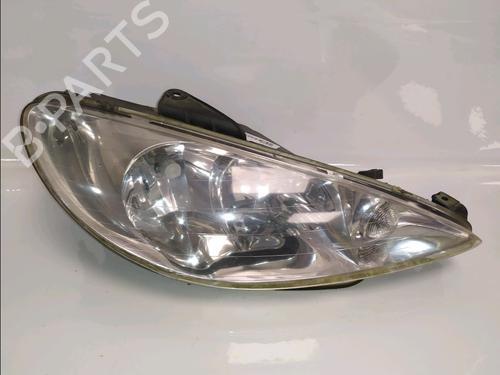 Used Right headlight Right headlight PEUGEOT 206 SW (2E/K) 1.6 16V (109 hp) 33973622 33973622