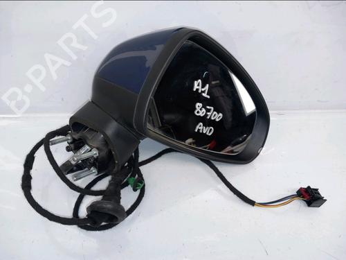 Used Right mirror AUDI A1 (8X1, 8XK) 1.6 TDI (105 hp) 30800558