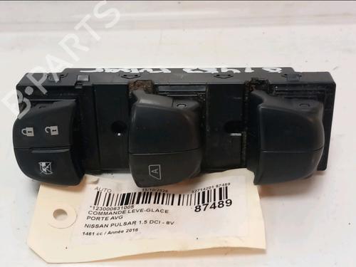 Used Left front window switch Left front window switch NISSAN PULSAR Hatchback (C13) 1.5 dCi (110 hp) 40278310 40278310