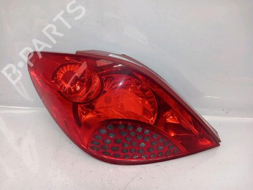 Used Left taillight PEUGEOT 207 (WA_, WC_) 1.4 (73 hp) 30427377
