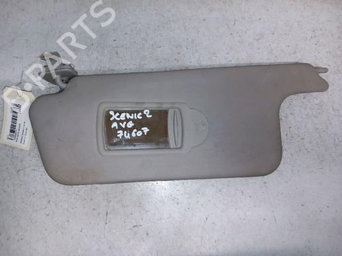 Venstre solskærm RENAULT SCÉNIC II (JM0/1_) 1.6 BiFuel (113 hp) 30421682