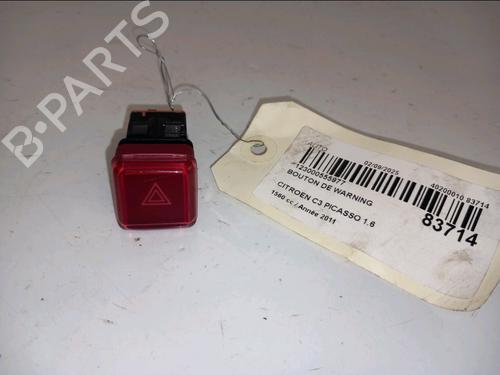 Used Warning switch CITROËN C3 Picasso (SH_) 1.6 HDI 90 (92 hp) 30415442