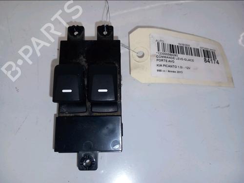 Used Left front window switch KIA PICANTO II (TA) 1.0 (69 hp) 30429277