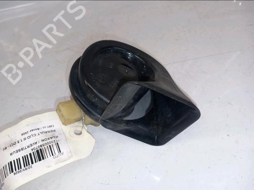 Used Horn RENAULT CLIO III (BR0/1, CR0/1) 1.5 dCi (C/BR0G, C/BR1G) (68 hp) 32007403