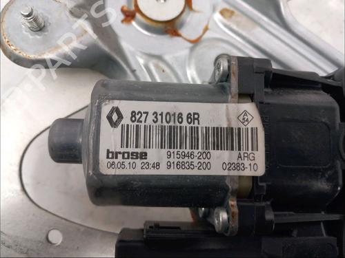 Rear left window mechanism RENAULT SCÉNIC III (JZ0/1_) 1.5 dCi | BP30425534C24