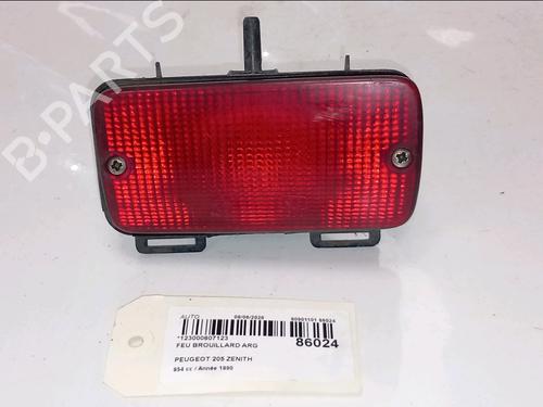 Used Rear fog light Rear fog light PEUGEOT 205 II (20A/C) 1.0 (45 hp) 36505854 36505854