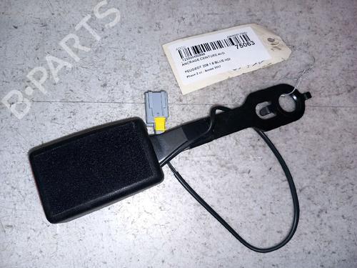 Veiligheidsgordelgesp PEUGEOT 208 I (CA_, CC_) 1.6 BlueHDi 100 (100 hp) 30417751