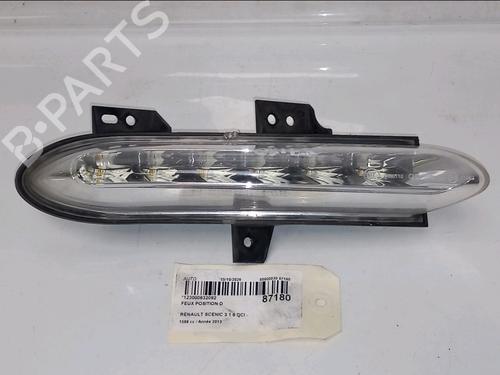 Used Right daytime light Right daytime light RENAULT SCÉNIC III (JZ0/1_) 1.6 dCi (JZ00, JZ12) (130 hp) 40252617 40252617