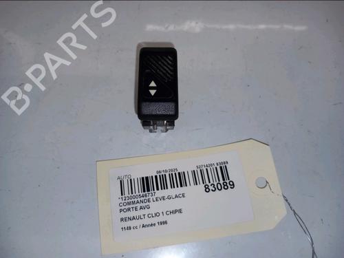 Used Left front window switch RENAULT CLIO I (B/C57_, 5/357_) 1.2 (5/357Y, 5/357K) (58 hp) 30417091