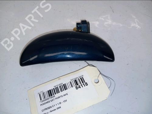 Used Front left exterior door handle CITROËN C1 (PM_, PN_) 1.0 (68 hp) 31080068