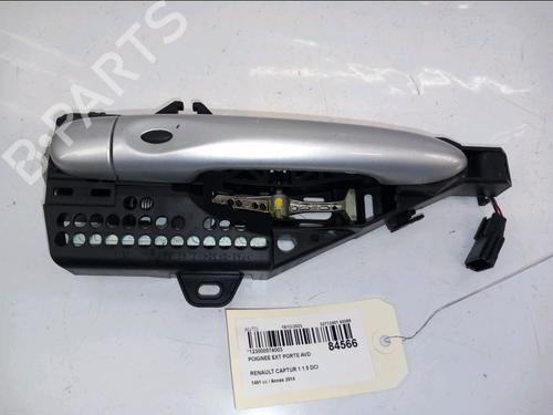 Used Front right exterior door handle RENAULT CAPTUR I (J5_, H5_) 1.5 dCi 90 (J5N4, J5M5, J5MW, J5M6, J5AL, J5AJ) (90 hp) 31058223