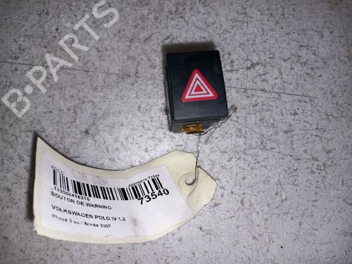 Used Warning switch VW POLO IV (9N_, 9A_) 1.2 12V (69 hp) 30417650