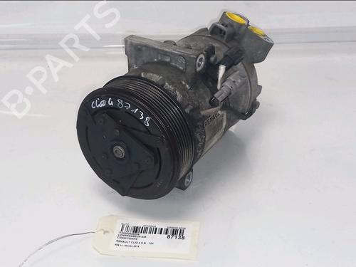 Used AC compressor AC compressor RENAULT CLIO IV (BH_) 0.9 TCe 90 (BHNF, BHMA, BHMH, BHJK, BHJR) (90 hp) 39736974 39736974