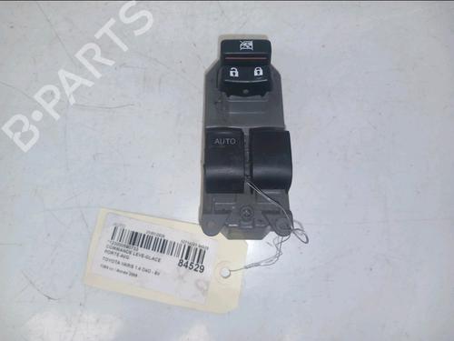 Used Left front window switch TOYOTA YARIS (_P9_) 1.4 D-4D (NLP90_, NLP90R) (90 hp) 32434724