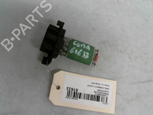 Used Heater resistor OPEL CORSA D (S07) 1.3 CDTI (L08, L68) (75 hp) 30421490