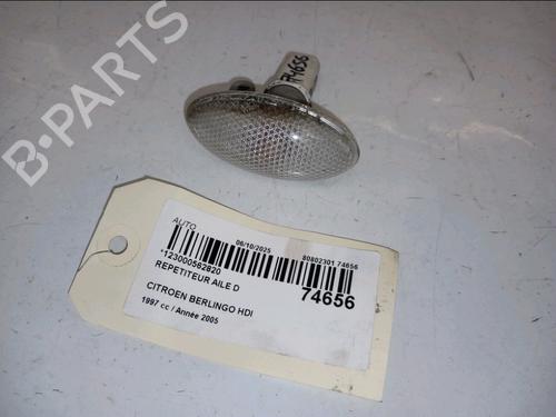 Used Right side indicator CITROËN BERLINGO / BERLINGO FIRST MPV (MF_, GJK_, GFK_) 2.0 HDI 90 (MFRHY) (90 hp) 31032517