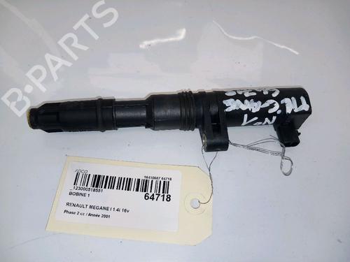 Tændspole RENAULT MEGANE I (BA0/1_) 1.4 16V (BA0D, BA1H, BA0W, BA10) (95 hp) 30425035