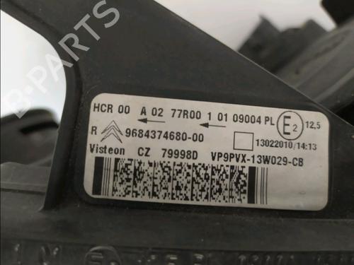 Right headlight CITROËN DS3 (SA_) 1.6 HDi 90 | BP33458196C29 - Image 2
