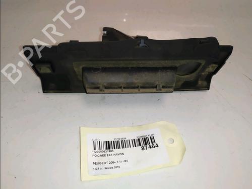 Used Tailgate handle Tailgate handle PEUGEOT 206+ (2L_, 2M_) 1.1 (60 hp) 40278337 40278337
