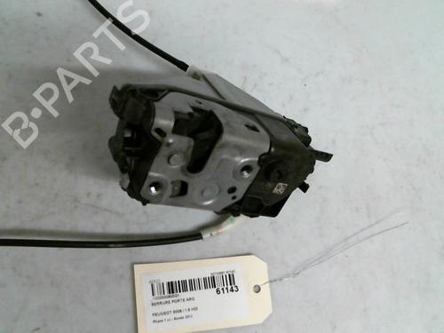 Venstre bagtil lås PEUGEOT 5008 (0U_, 0E_) 1.6 HDi (112 hp) 30430633