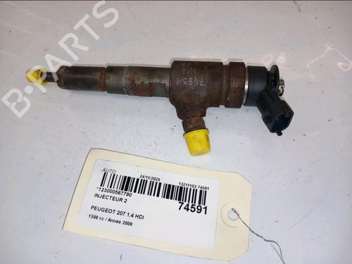 Used Injector PEUGEOT 207 (WA_, WC_) 1.4 HDi (68 hp) 30558934
